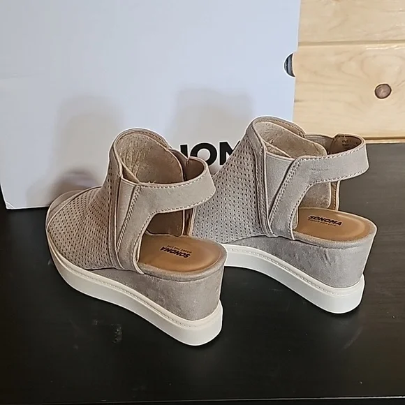 Sonoma Good For Life slingback, wedge sandal - Picture 5 of 10